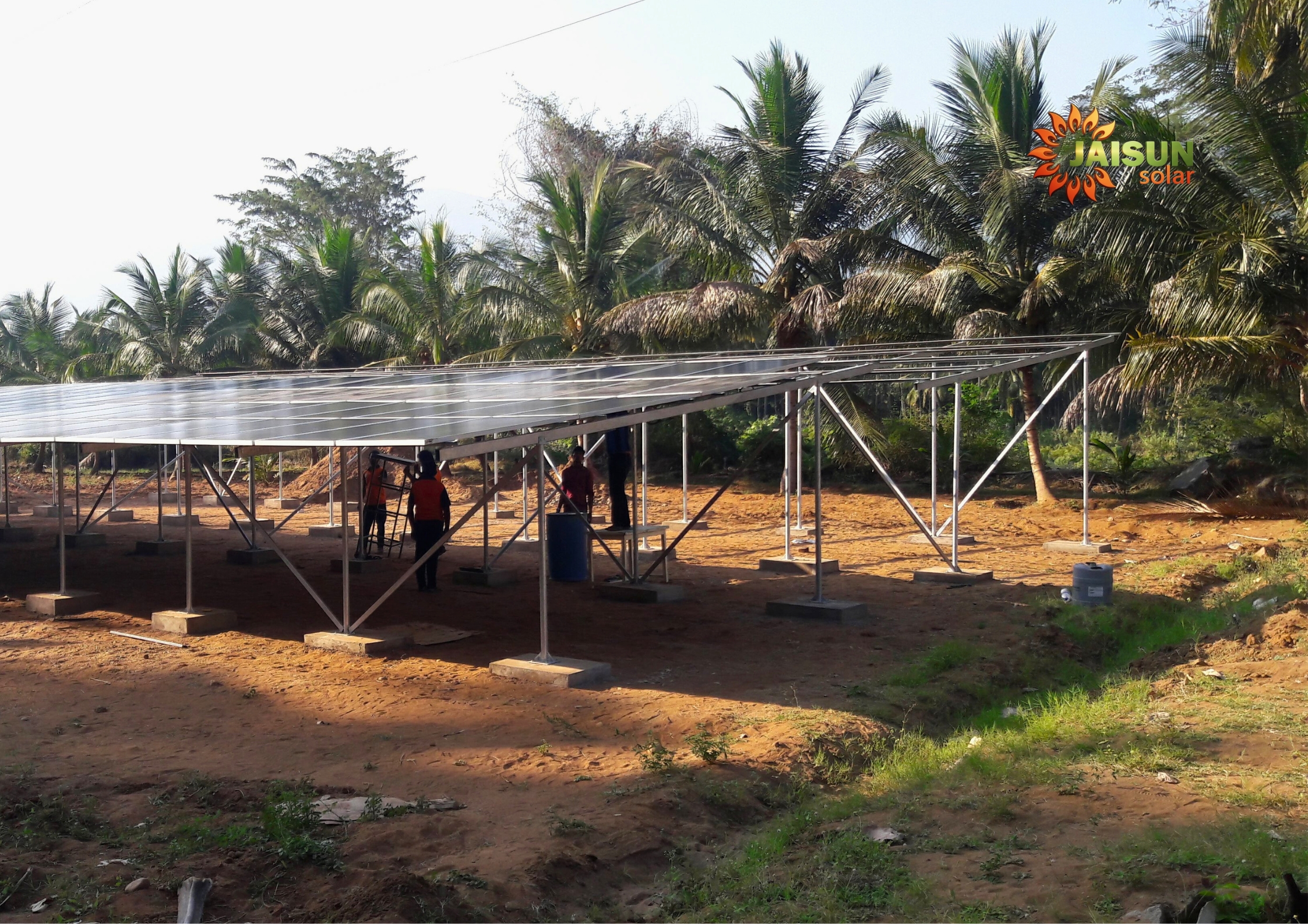 60 HP Solar pump installation