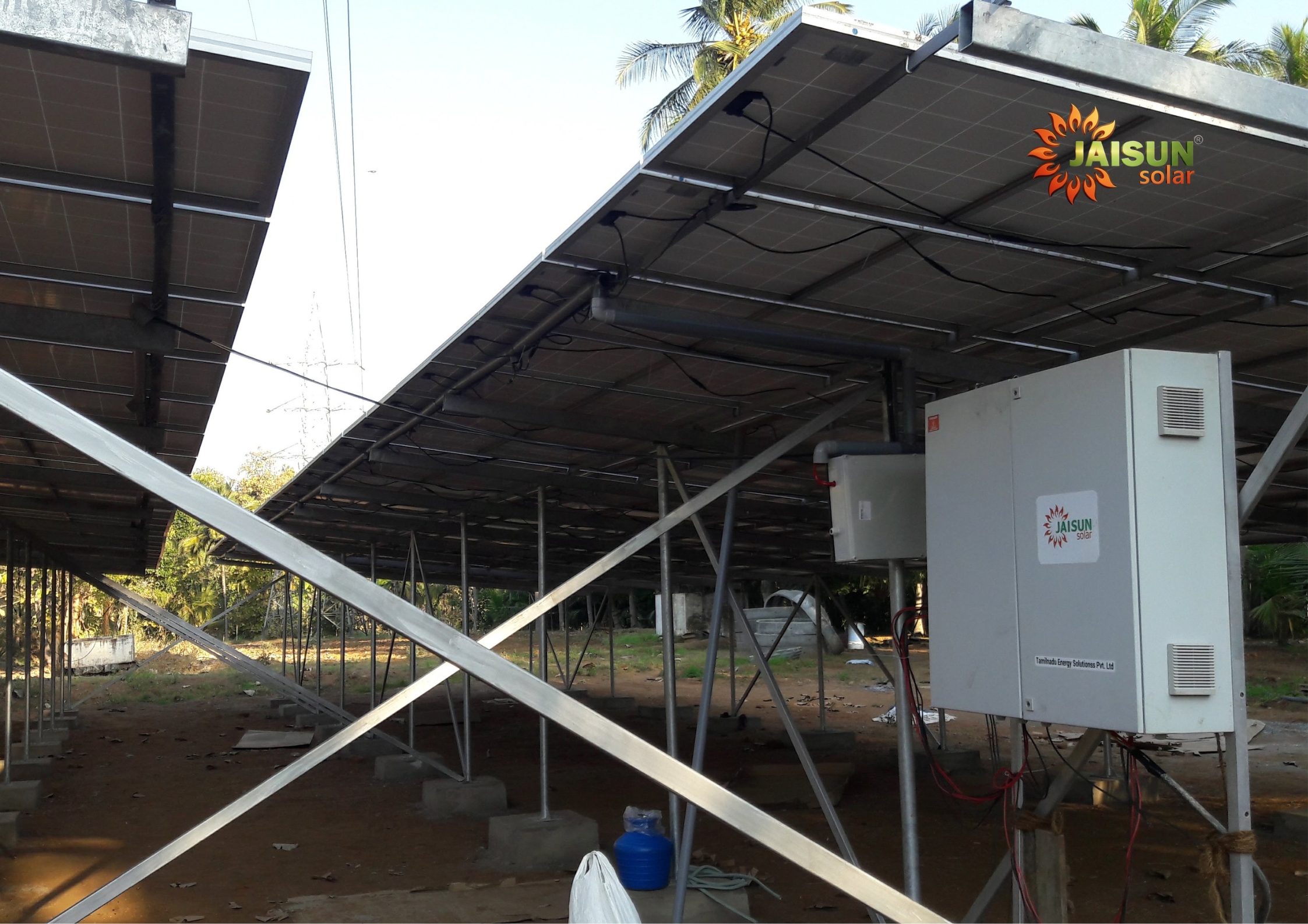 60 HP Solar pump installation
