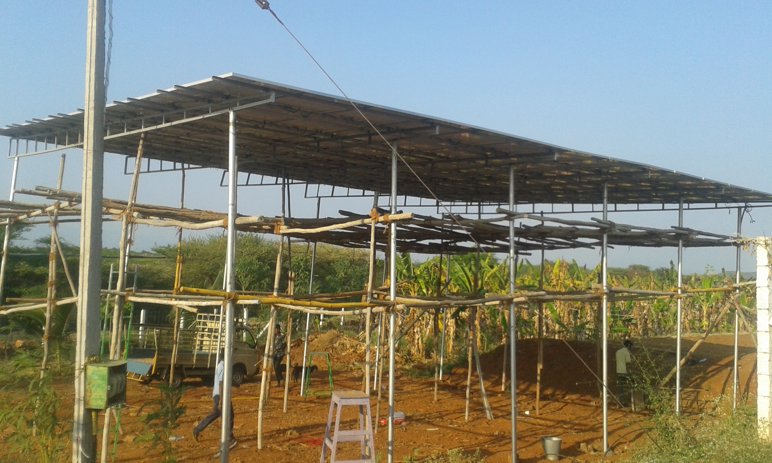 20hp solar pump installation