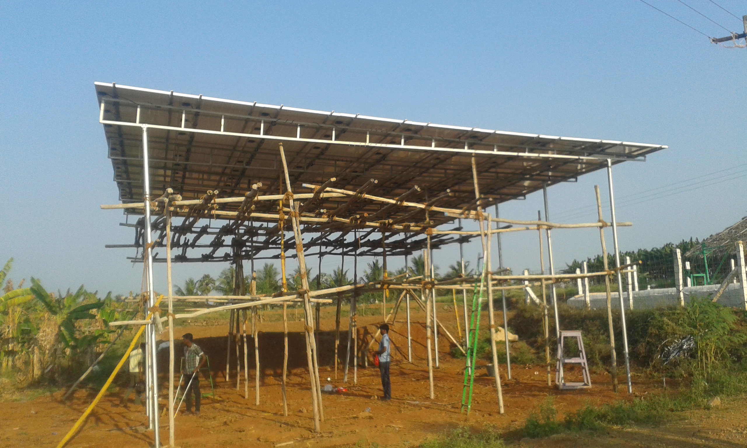 20 hp solar pump installation