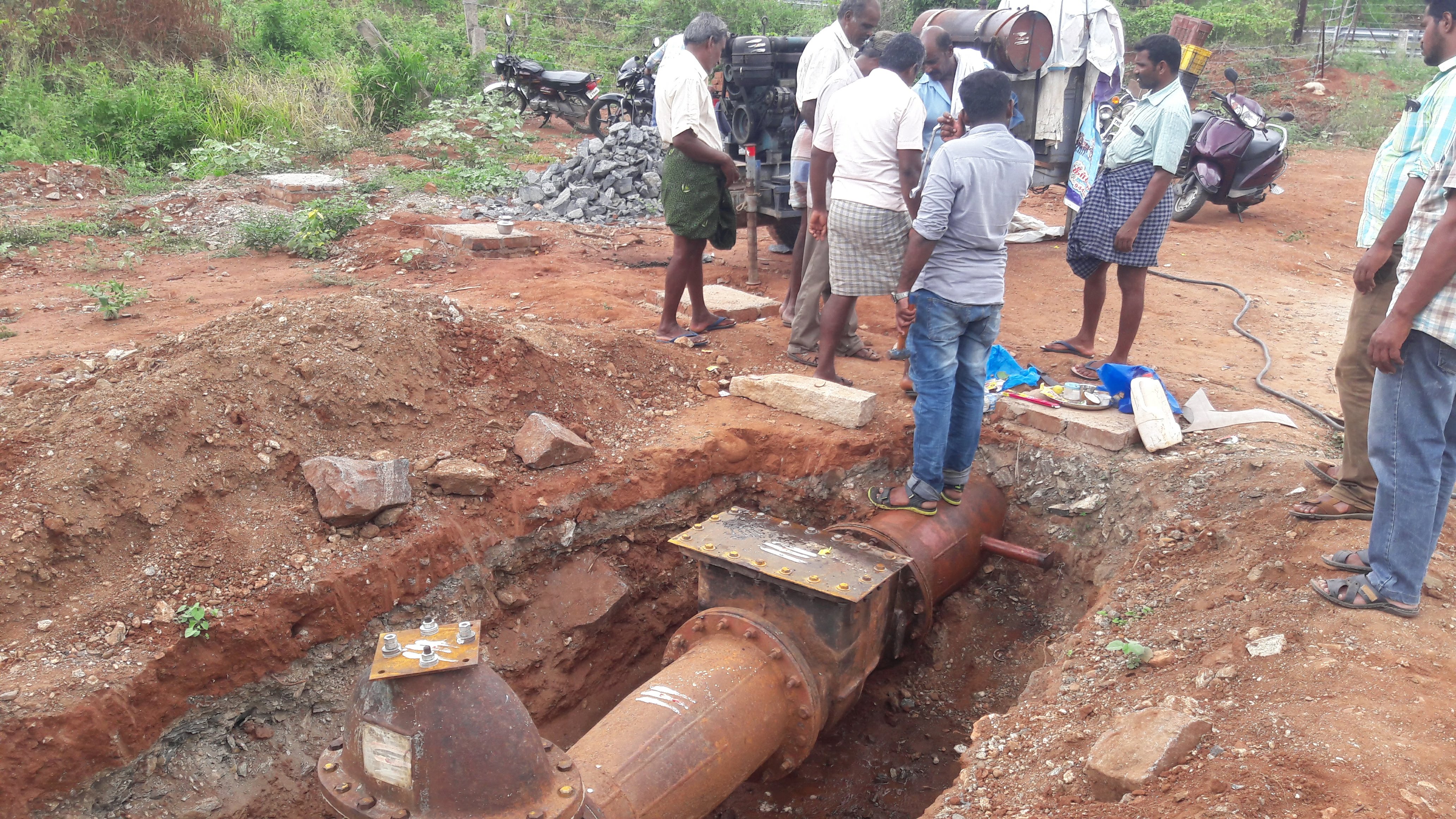 75HP solar pump Installation