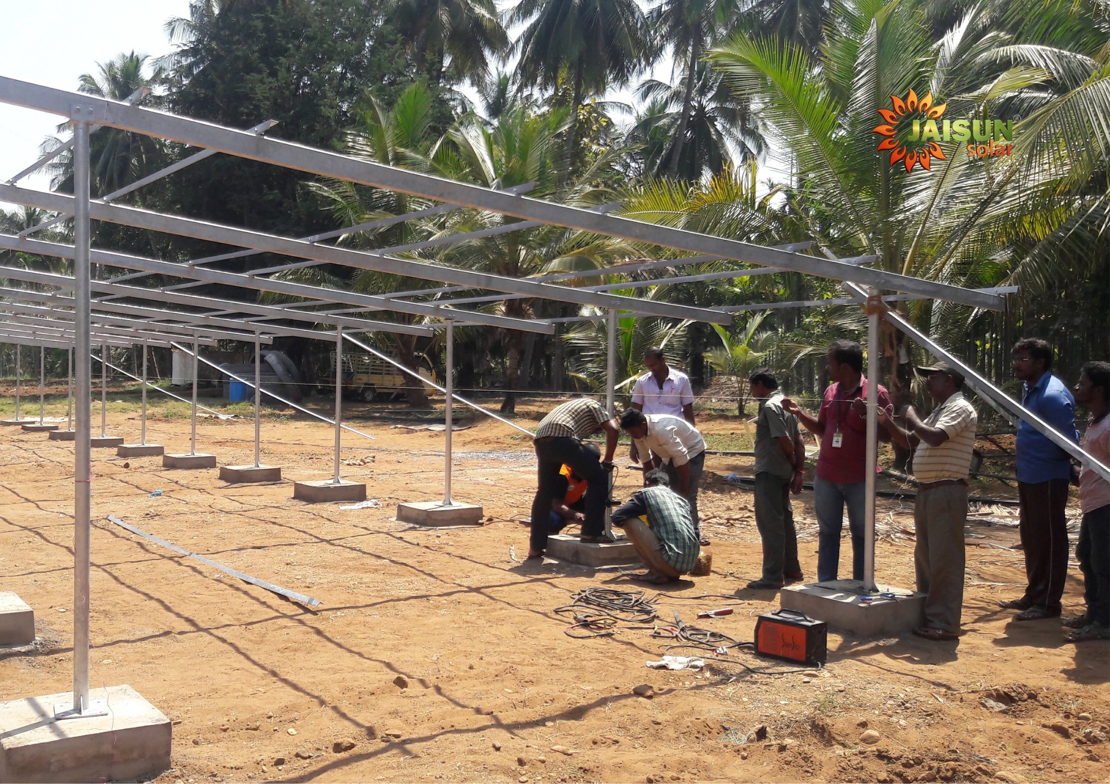 60 HP Solar pump installation