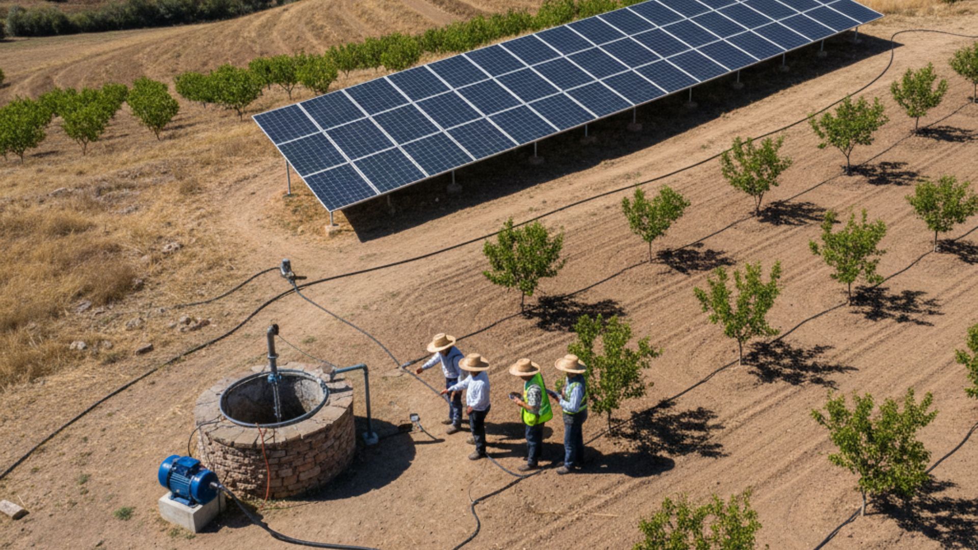 Solar lift Irrigation System