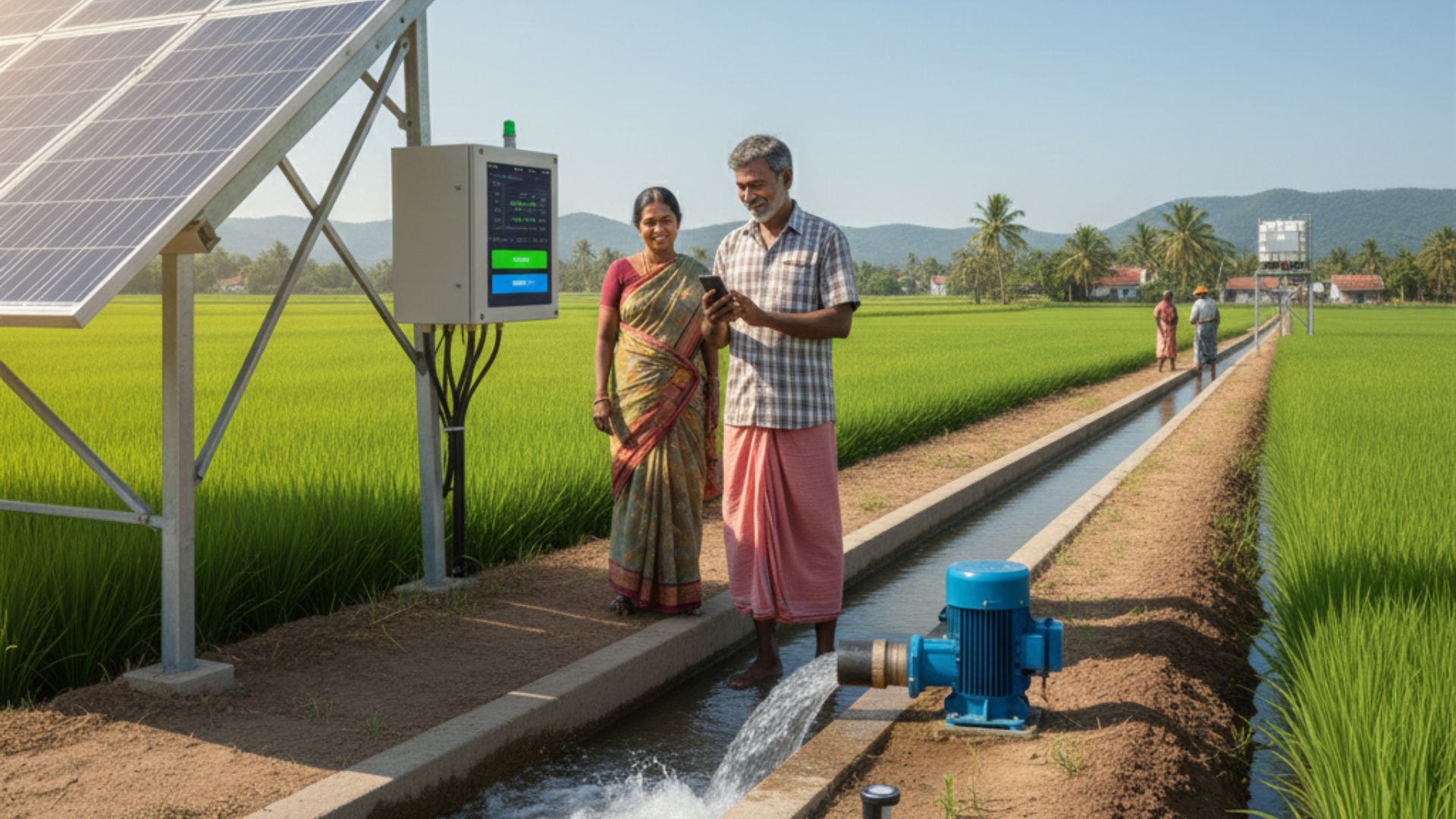 Solar Pumping Automation