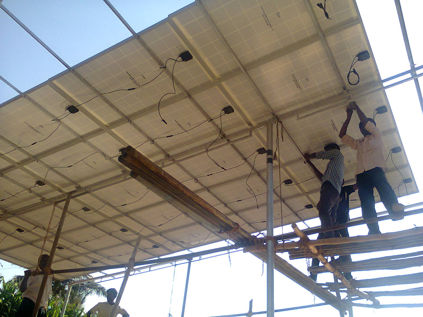 20Hp solar pump installation