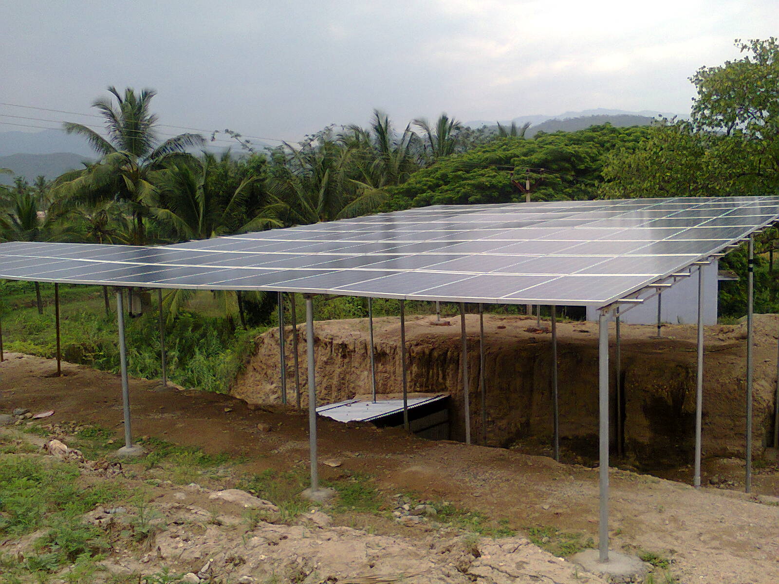 20Hp solar pump installation